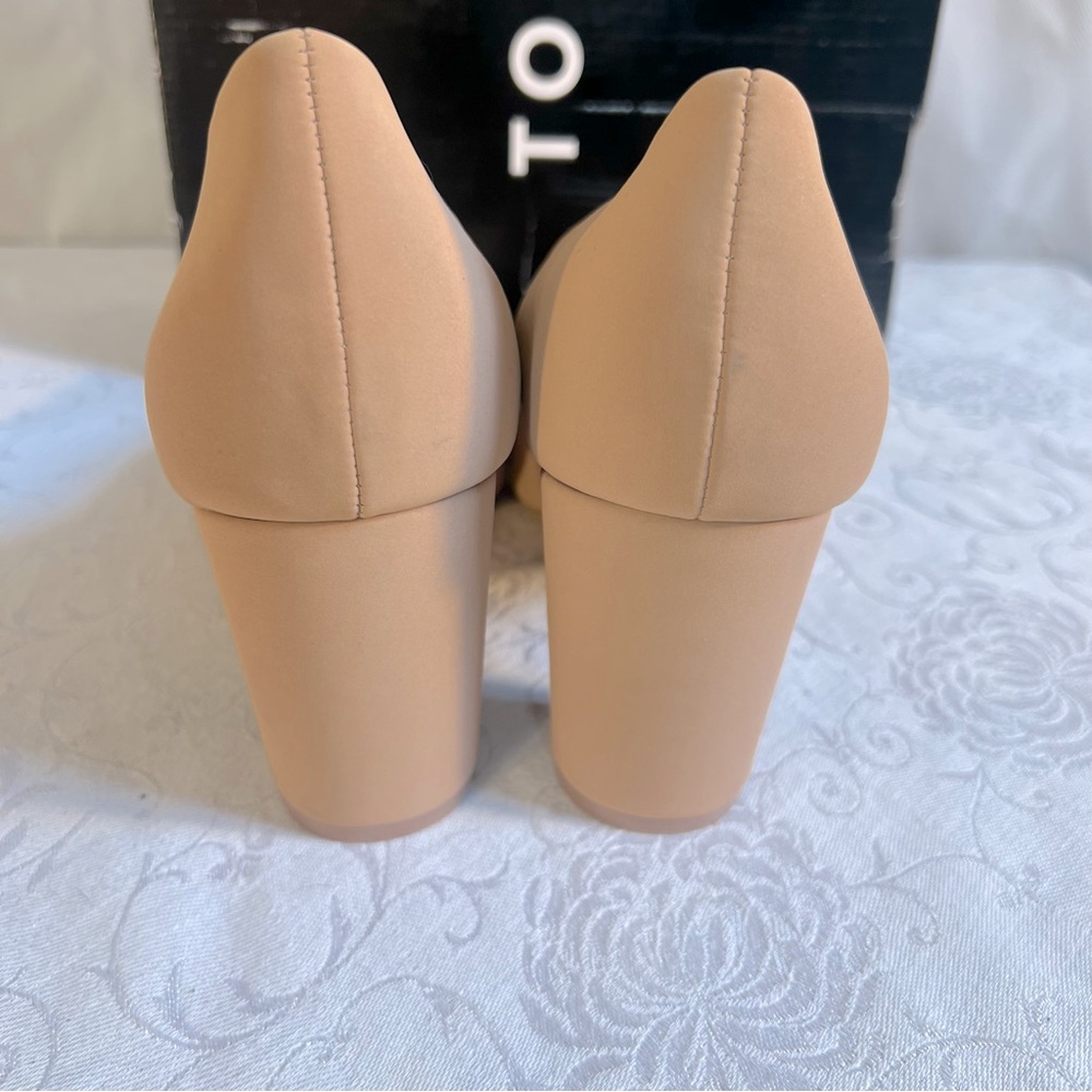Torrid Tan and Black Women's Heels - Picture 3 of 9